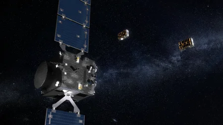 Hera ტვირთავს CubeSat-ებს