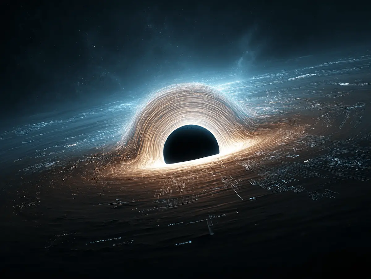 Trous Noirs et Intelligence Artificielle : Un Algorithme Peut-il Étudier la Singularité ?