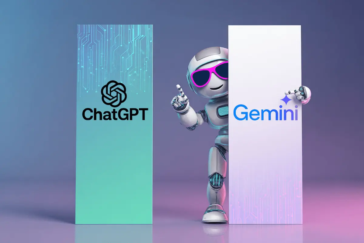 ג'מיני מול ChatGPT: הקרב על כתר ה-AI בשנת 2025