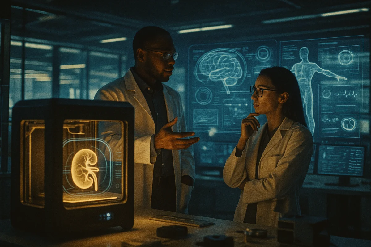 Bioprinting og 3D-printede organer — nye grenser i medisinsk vitenskap