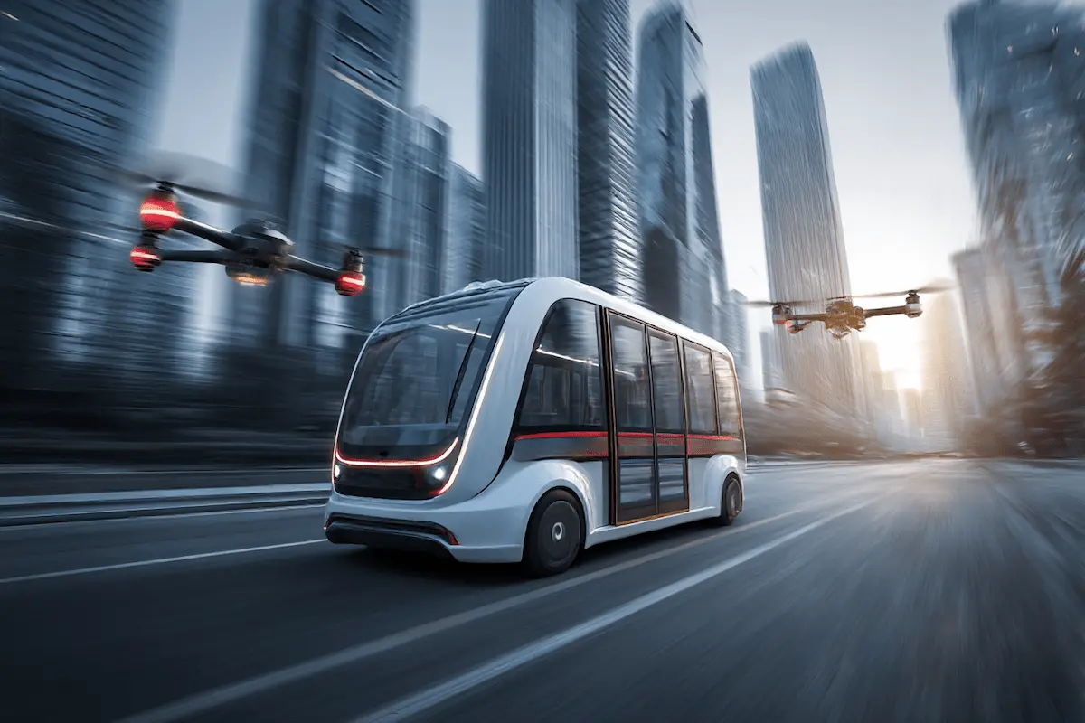 Zukunft der Mobilität – Autonome Fahrzeuge und smarte Städte