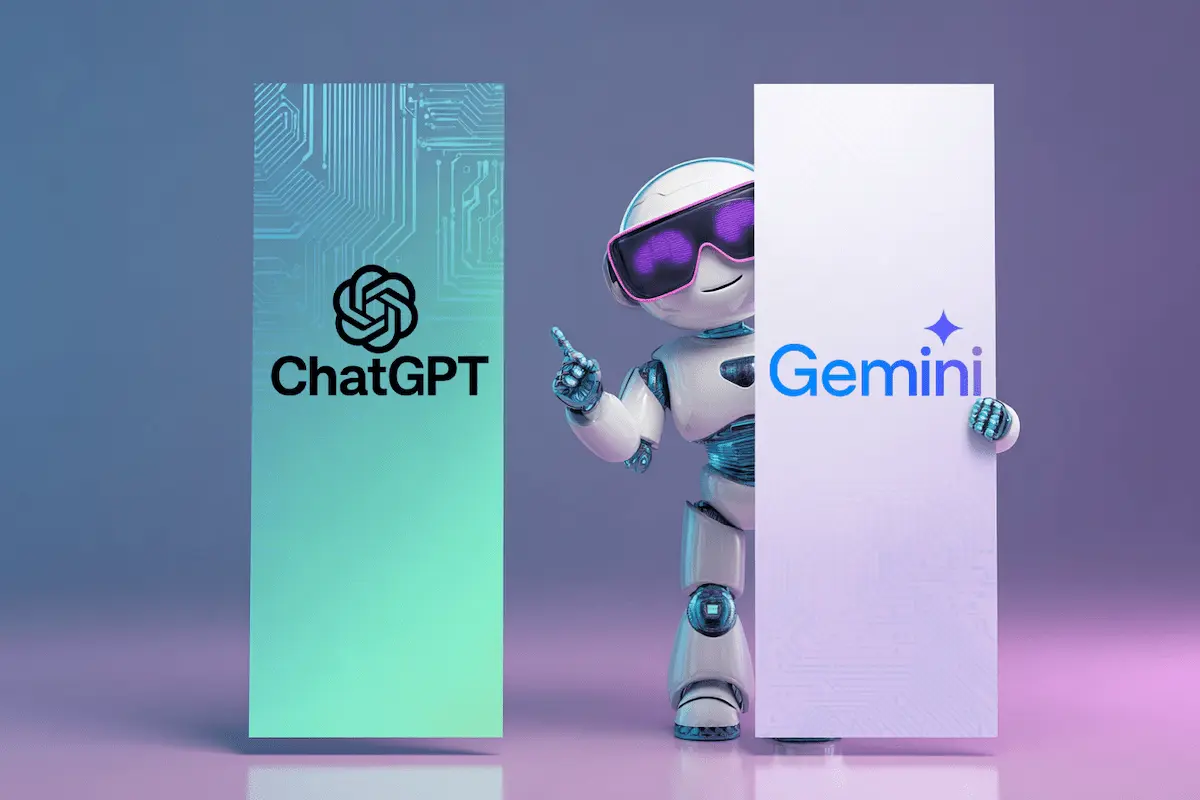 Gemini kontra ChatGPT: Pojedynek Gigantów AI w 2025 roku