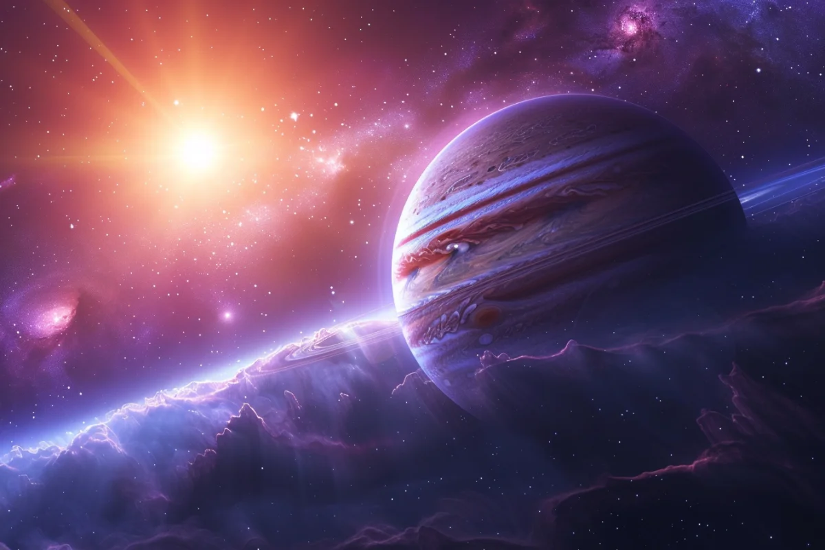 Um Raro Planeta de Massa Joviana na Fronteira da Galáxia — O Poder da Microlente Gravitacional