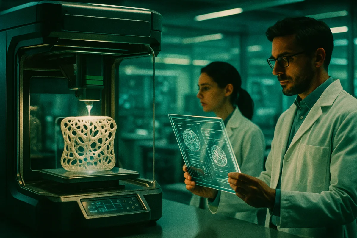 Bioprinting e Órgãos 3D — Novas Fronteiras na Ciência Médica