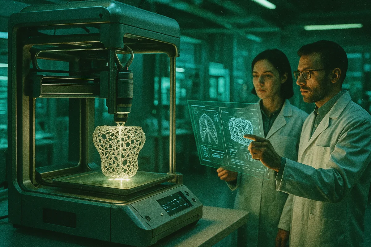 Bioprinting i organy drukowane w 3D — nowe granice nauk medycznych