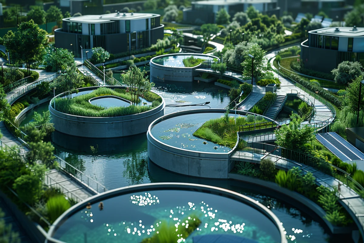 Batterie microbienne pour eaux usées urbaines — énergie hydrogène pour les villes intelligentes