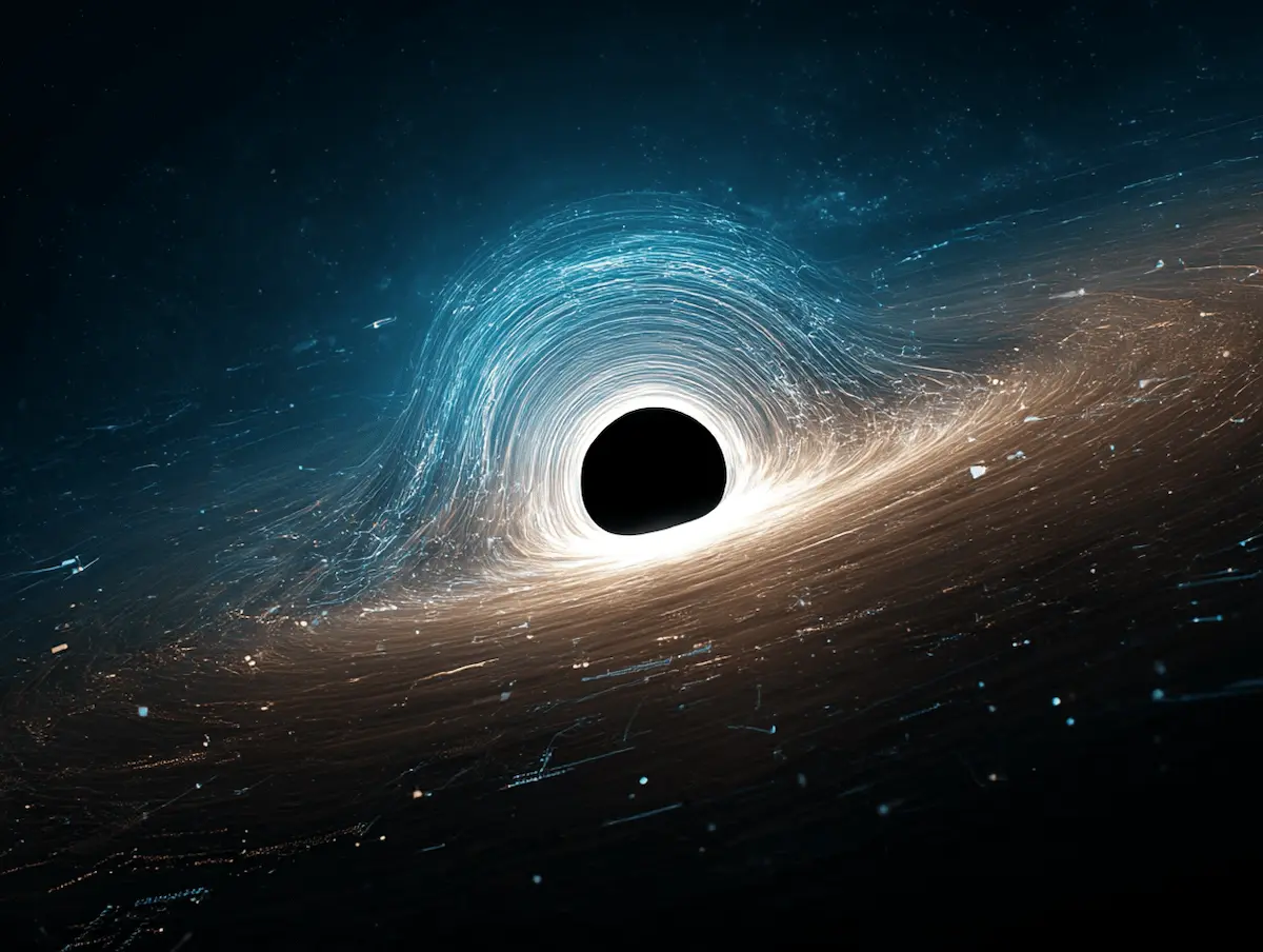 Schwarze Löcher und Künstliche Intelligenz: Kann ein Algorithmus die Singularität erforschen?