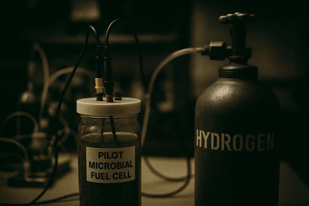 Batterie microbiche — Come l’energia a idrogeno alimenterà le città del futuro