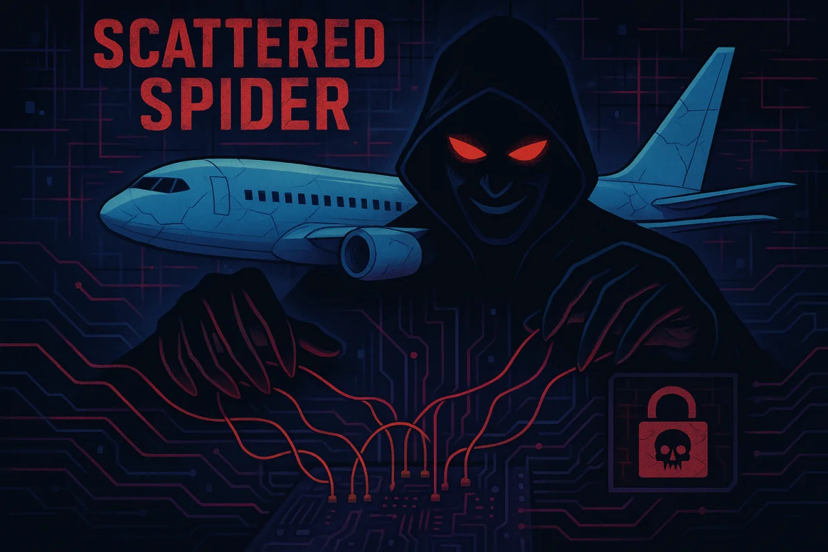 Novo Alvo da Aviação — A Ameaça do Grupo Scattered Spider