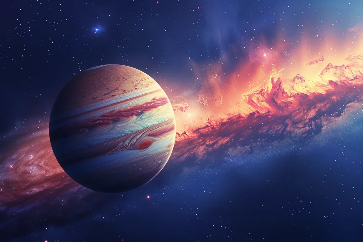 Ein Jupiter-massiger Planet am Rand der Galaxie — Gravitative Mikrolinseneffekte