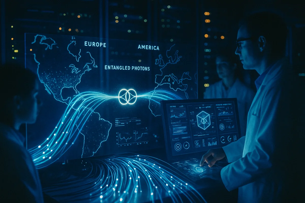 Quanteninternet – Wie in Europa und den USA eine neue Ära der Netzwerke beginnt