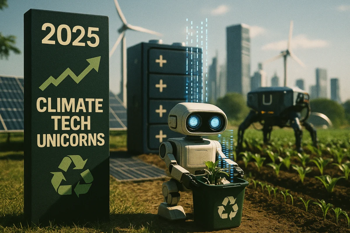 ClimateTech Unicorns — Who Is Winning the Biggest Green Investments in 2025?