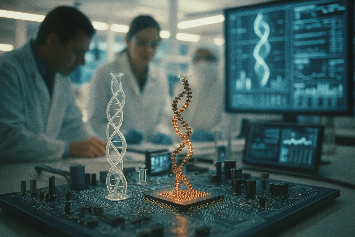 DNA-magnetiska datorer — Så förändrar bioinformatik framtidens servrar