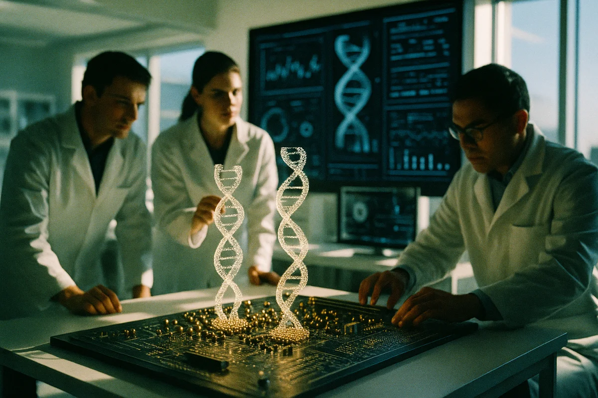 DNA-magnetiske datamaskiner — Slik endrer bioinformatikk fremtidens servere