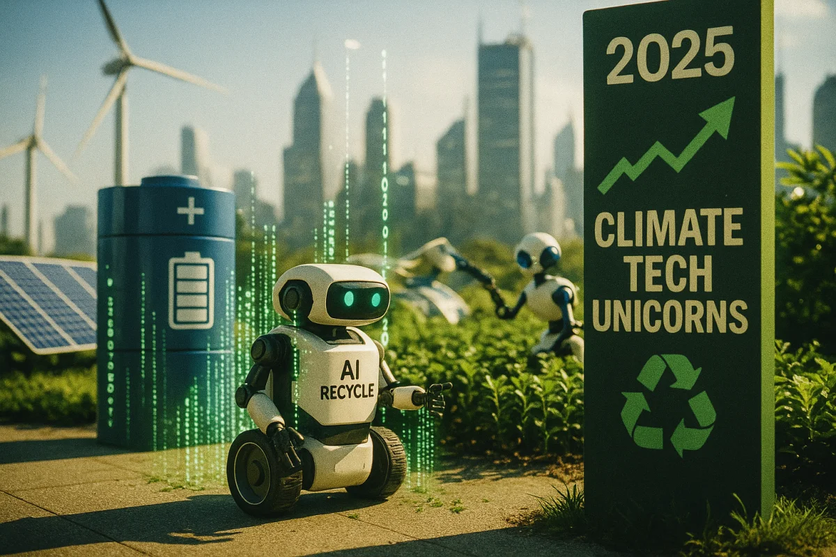 ClimateTech Unicorn-ები — ვინ იღებს უდიდეს ინვესტიციებს მწვანე სტარტაპებში 2025-ში?