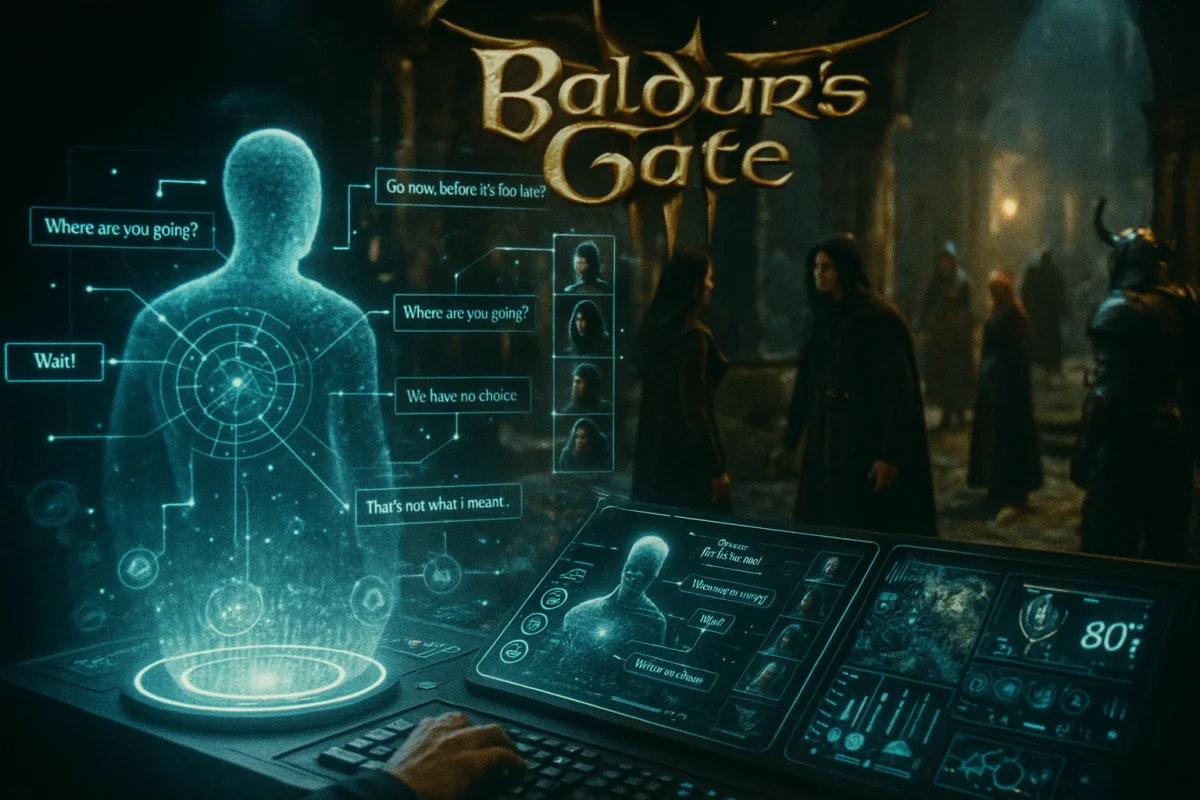 AI-regissörer i spel — Så förändrar Baldur’s Gate 3 framtidens berättande