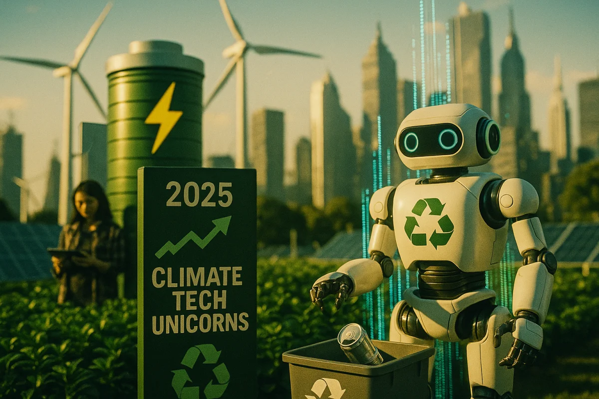 ClimateTech-unicorns — Vilka vinner de största gröna investeringarna 2025?