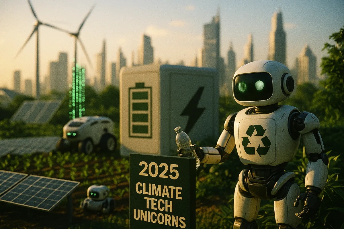 ClimateTech-Unicorns 2025 – Wer führt bei grünen Investitionen?