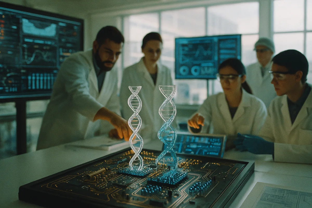 Komputery DNA-magnetyczne — Jak bioinformatyka zmienia serwery przyszłości