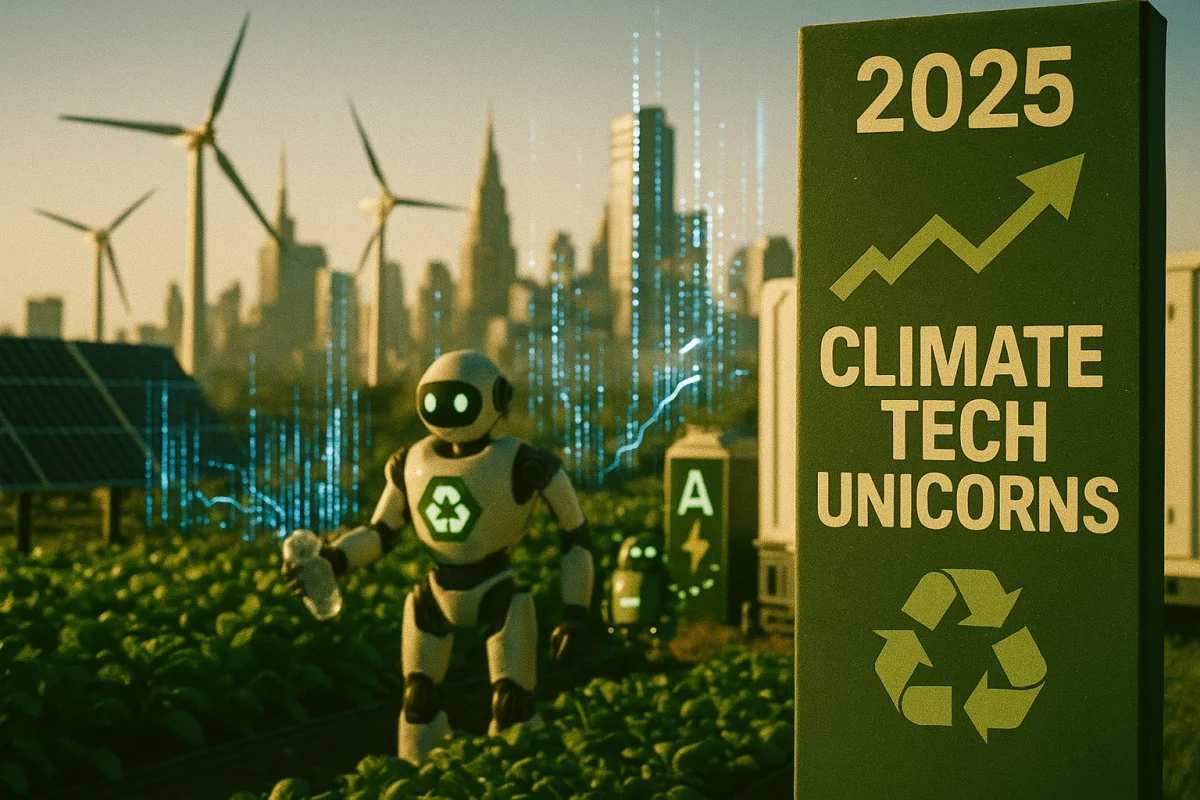 ClimateTech Unicorny — kto zdobywa największe zielone inwestycje w 2025 roku?