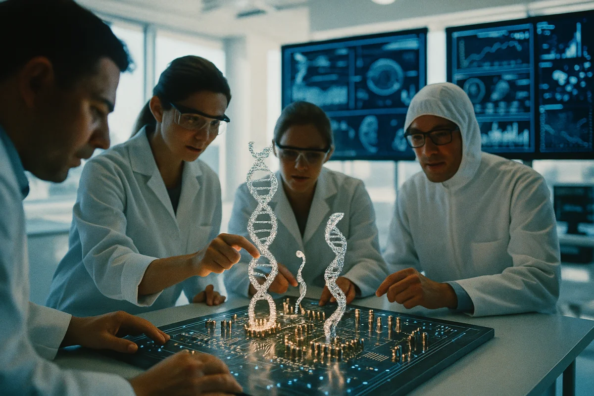 Computadores DNA-Magnéticos — Como a Bioinformática Vai Transformar os Servidores do Futuro