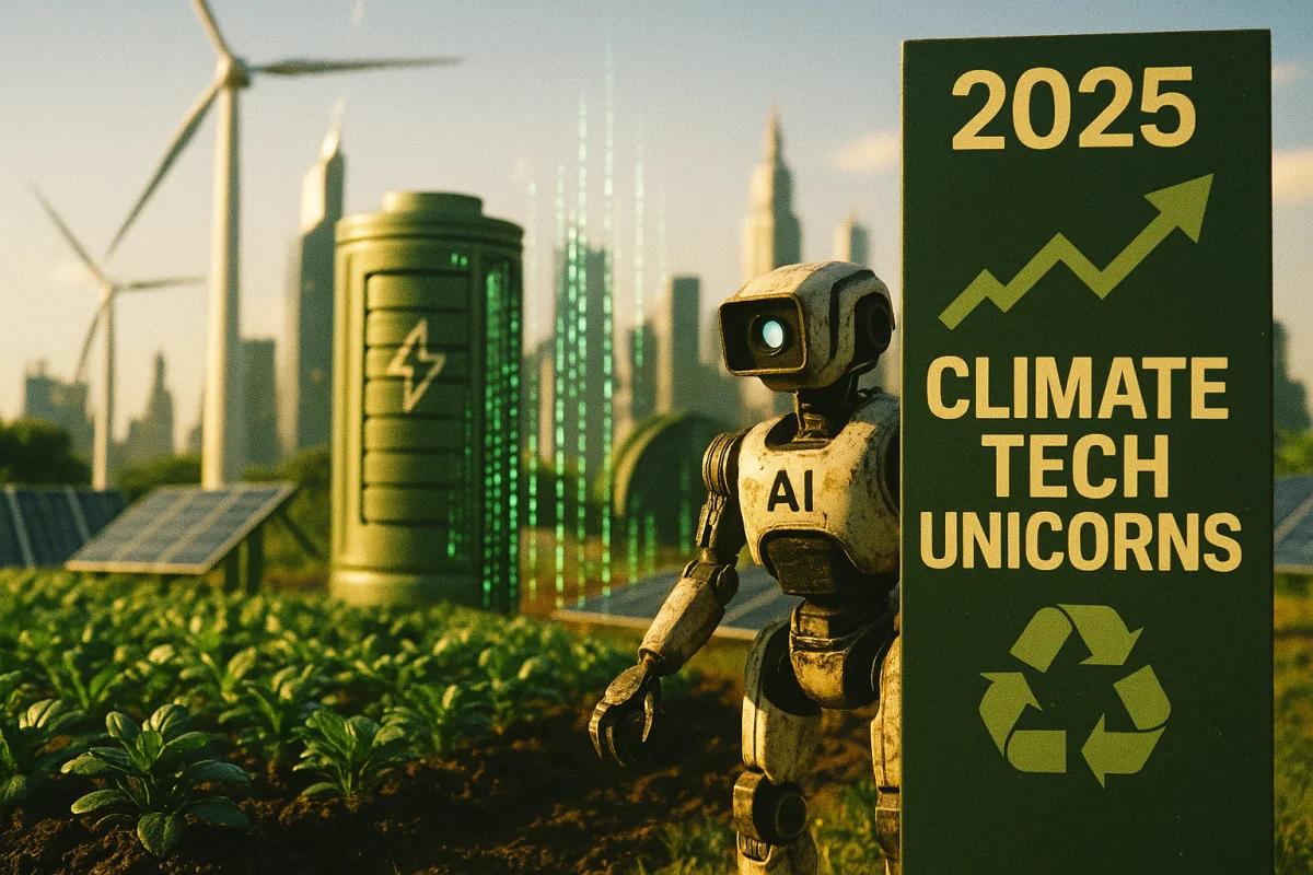 ClimateTech-unicorns — Wie zijn de winnaars van de groene investeringsgolf in 2025?