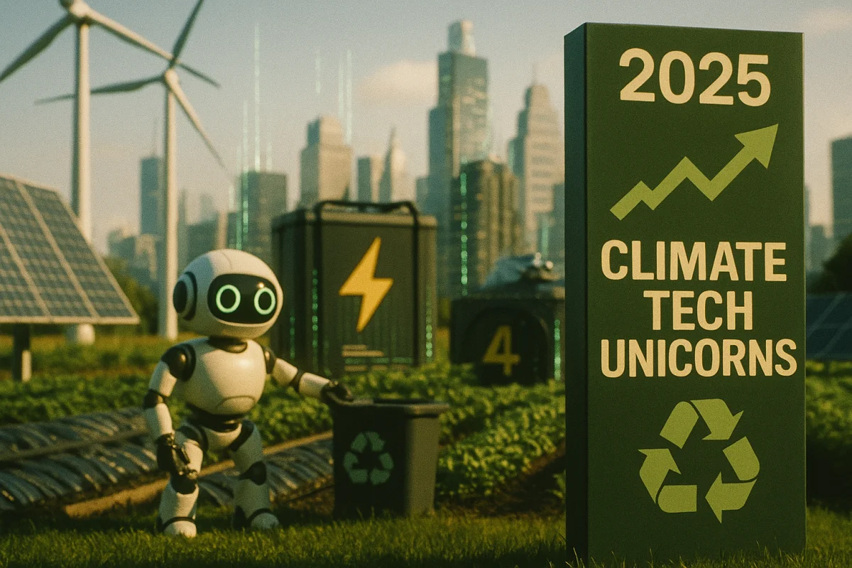 Licornes du ClimateTech : qui domine les plus grands investissements verts en 2025 ?