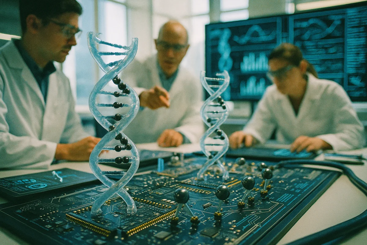 Computer DNA-Magnetici — Come la Bioinformatica Sta Cambiando i Server del Futuro