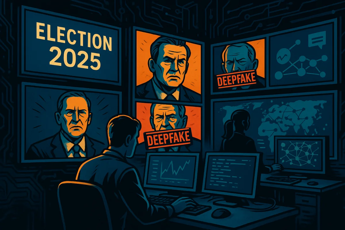 2025: Deepfake-politiek en Verkiezingsdreigingen