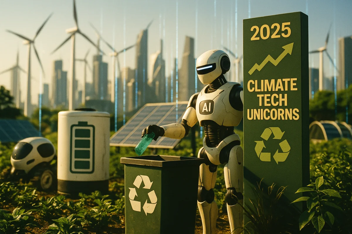 ClimateTech-unicorner – Hvem stikker av med de største grønne investeringene i 2025?