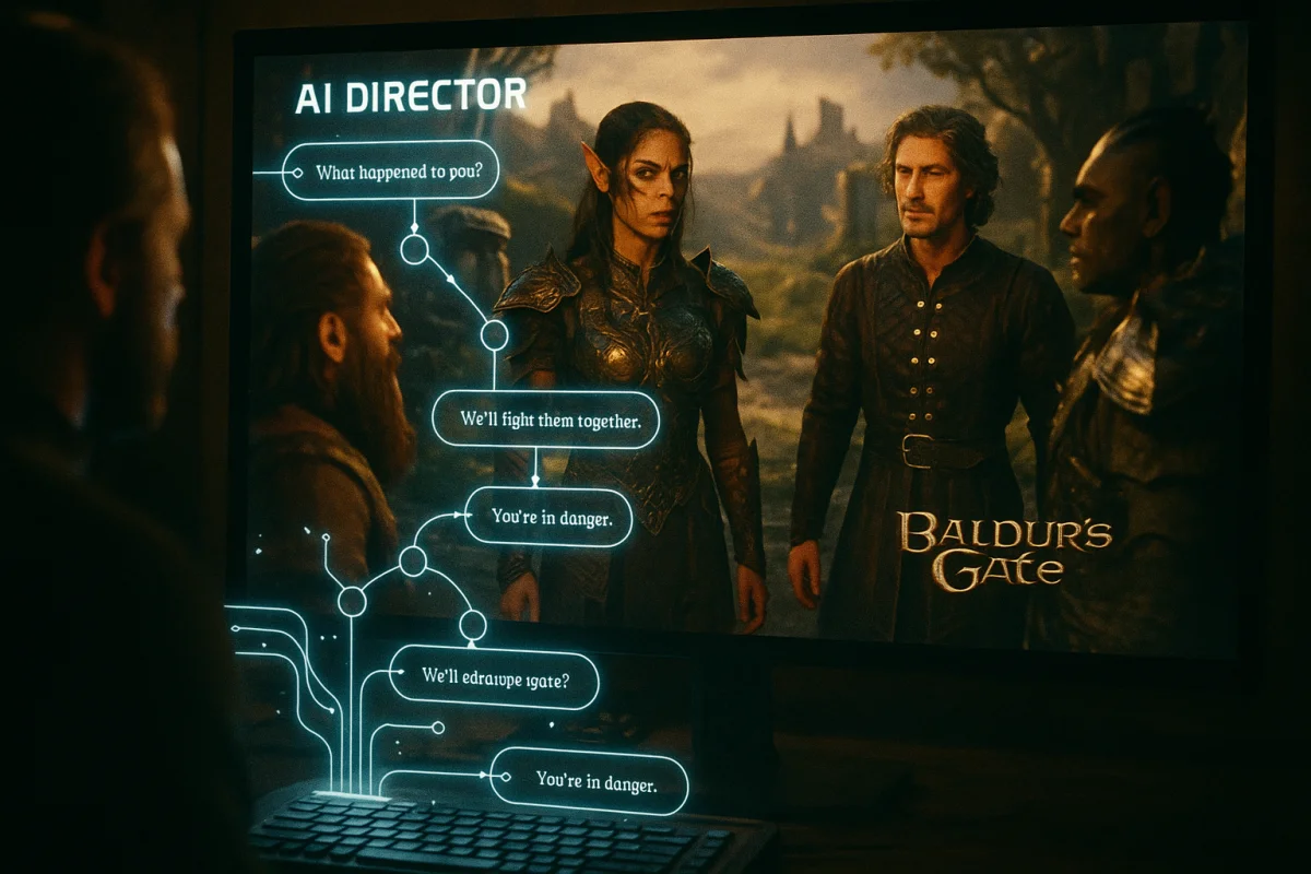 AI Directors in Games — How Baldur’s Gate 3 Redefines Automated Narratives