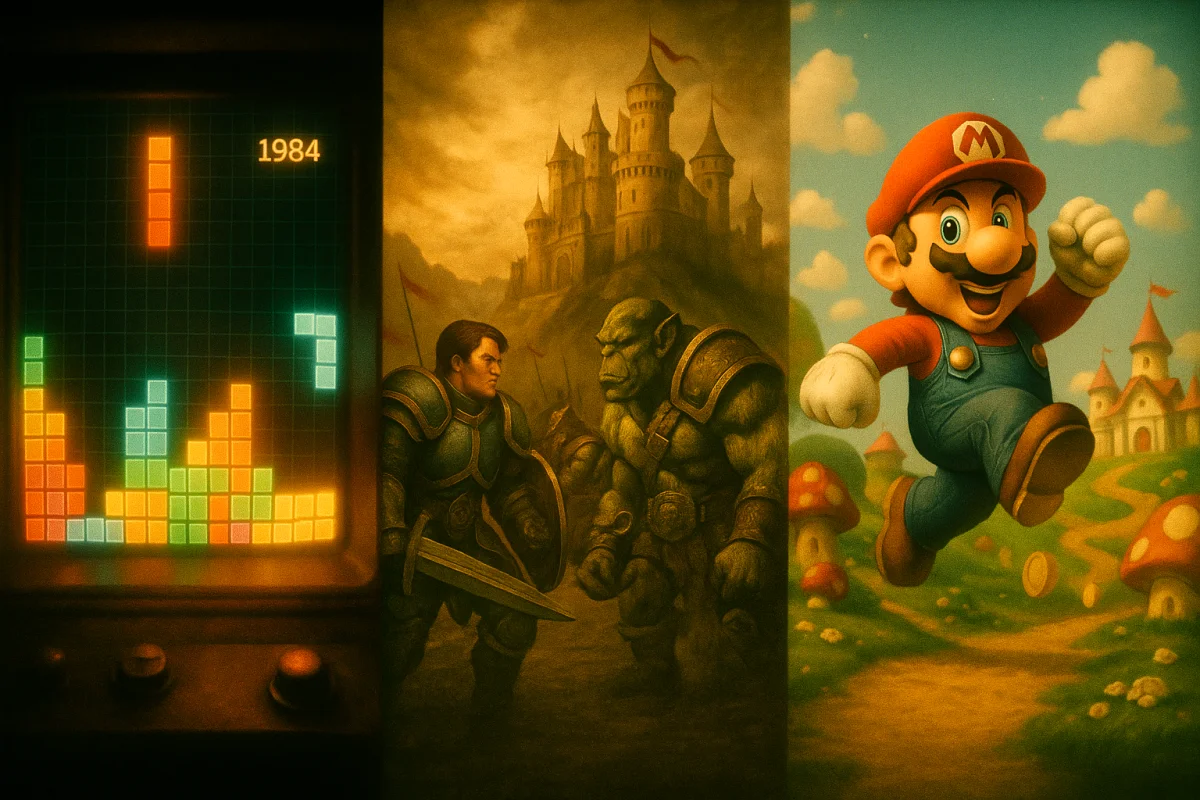 Tetris, World of Warcraft და Super Mario — ვიდეოთამაშების ევოლუცია