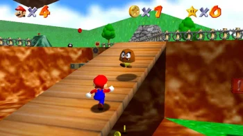 Super Mario 64 (1996) — Nintendo-ს პირველი სრული 3D პლატფორმერი