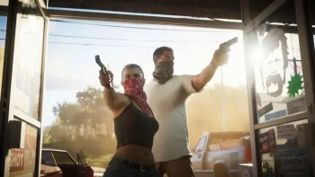 GTA 6 — ლუსია და ჯეისონი შეიარაღებული ქურდობის დროს