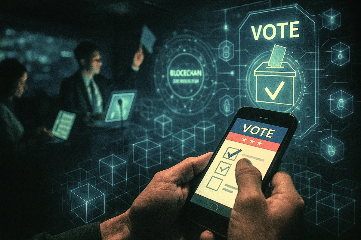 How Does a Blockchain-Based Voting System Work?