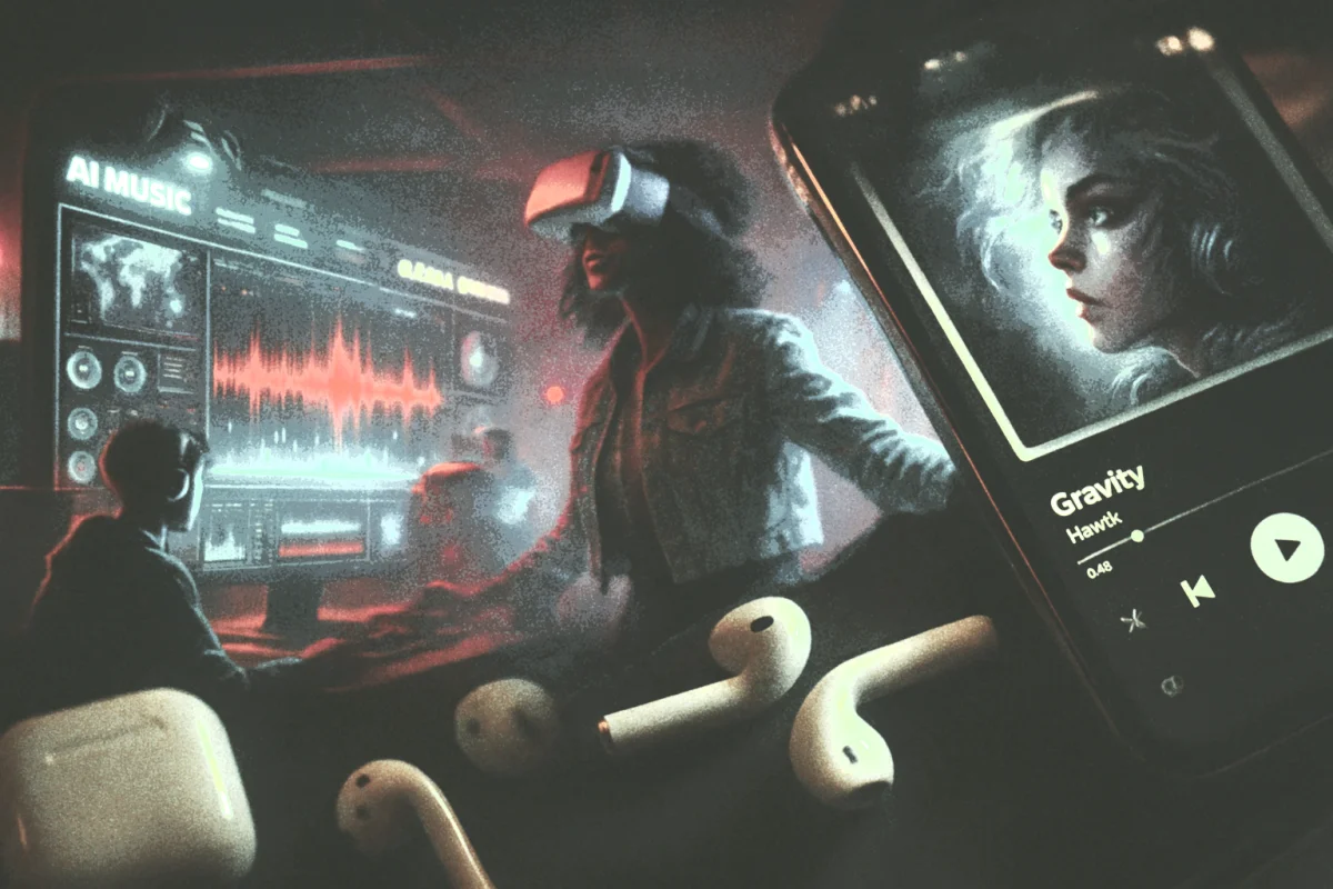 Music Industry and Technology: Streaming, AI Songs, and Virtual Concerts