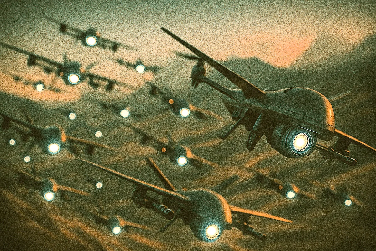 How Does Drone Swarm Technology Work?