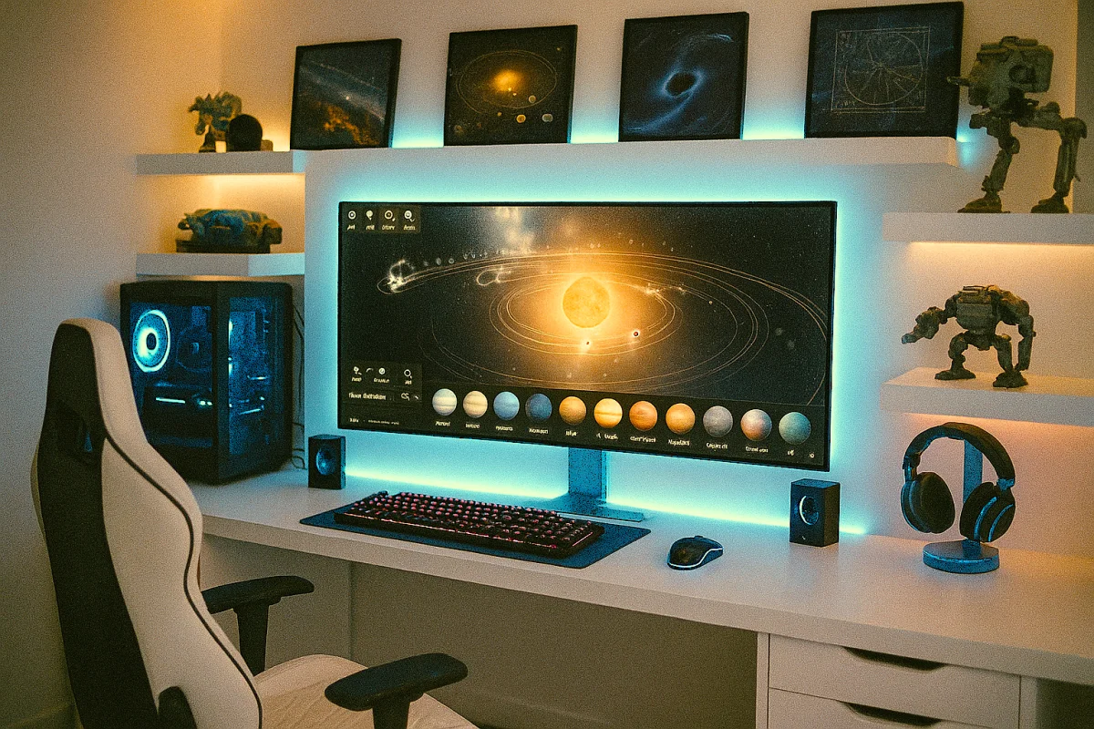 Virtual Space Travel: A New Form of Learning and Discovery in Games