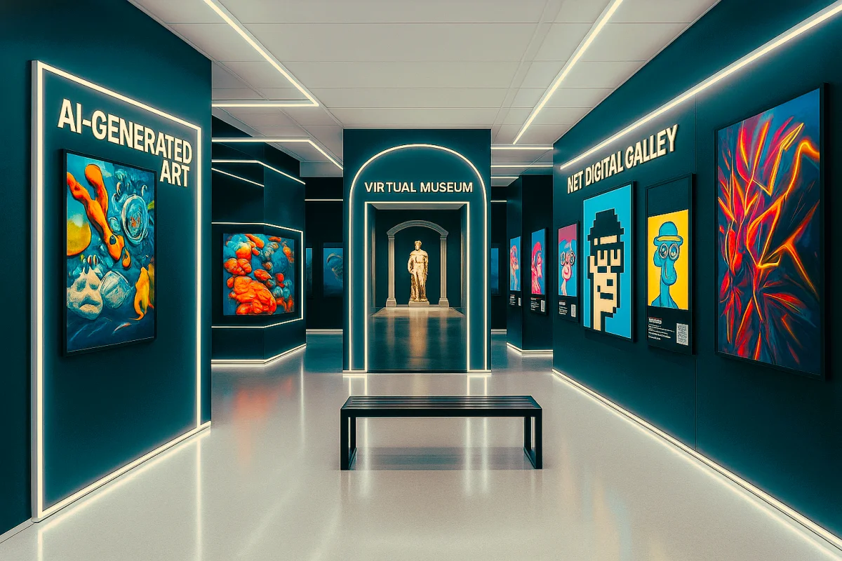 The Culture of the Future: AI-Generated Art, NFT Creativity, and Digital Museums