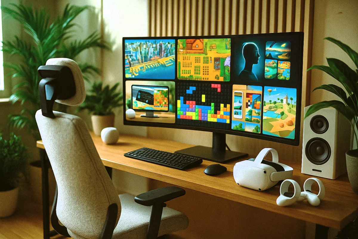 Work from Home: How Games Help with Relaxation and Stress Reduction