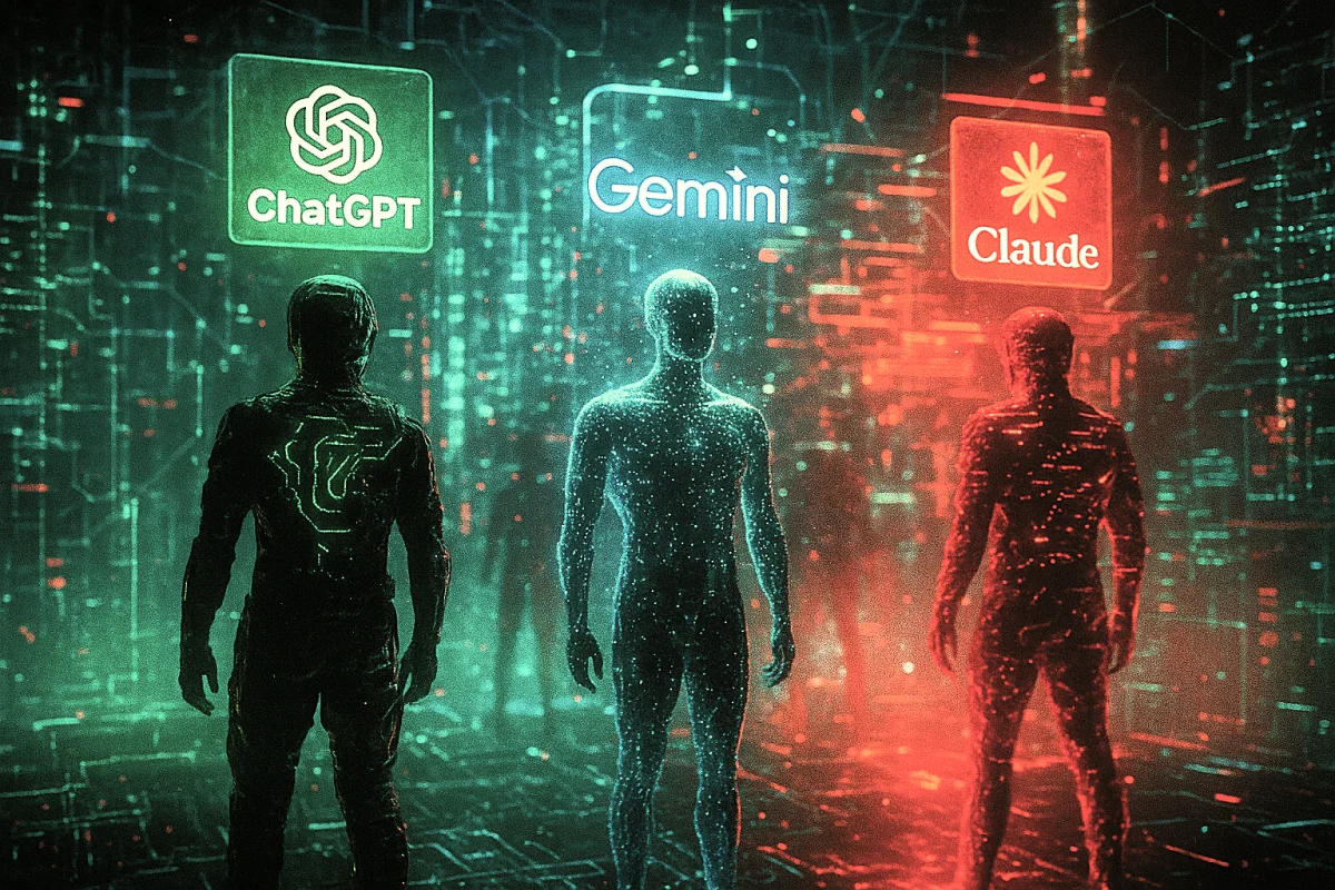 ChatGPT, Gemini, and Claude: The AI Bots War