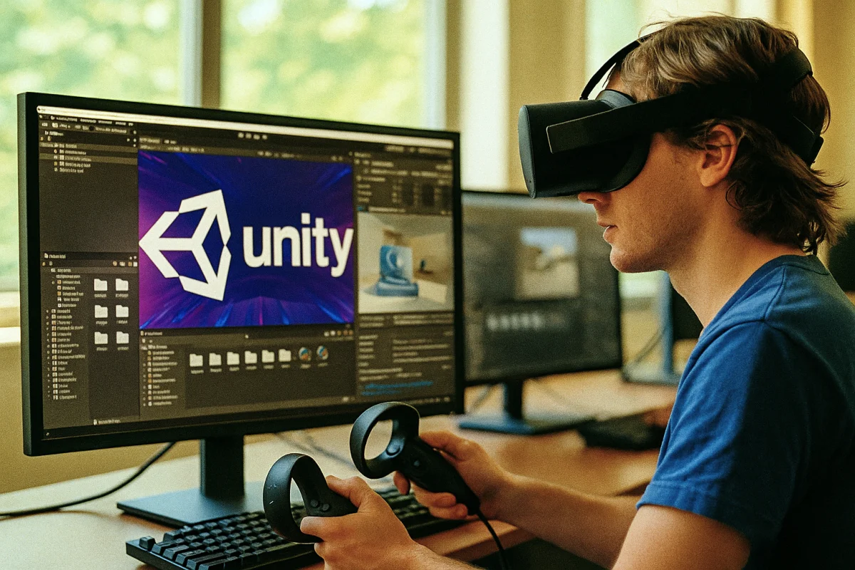 How Are Virtual Reality Games Created in Unity?