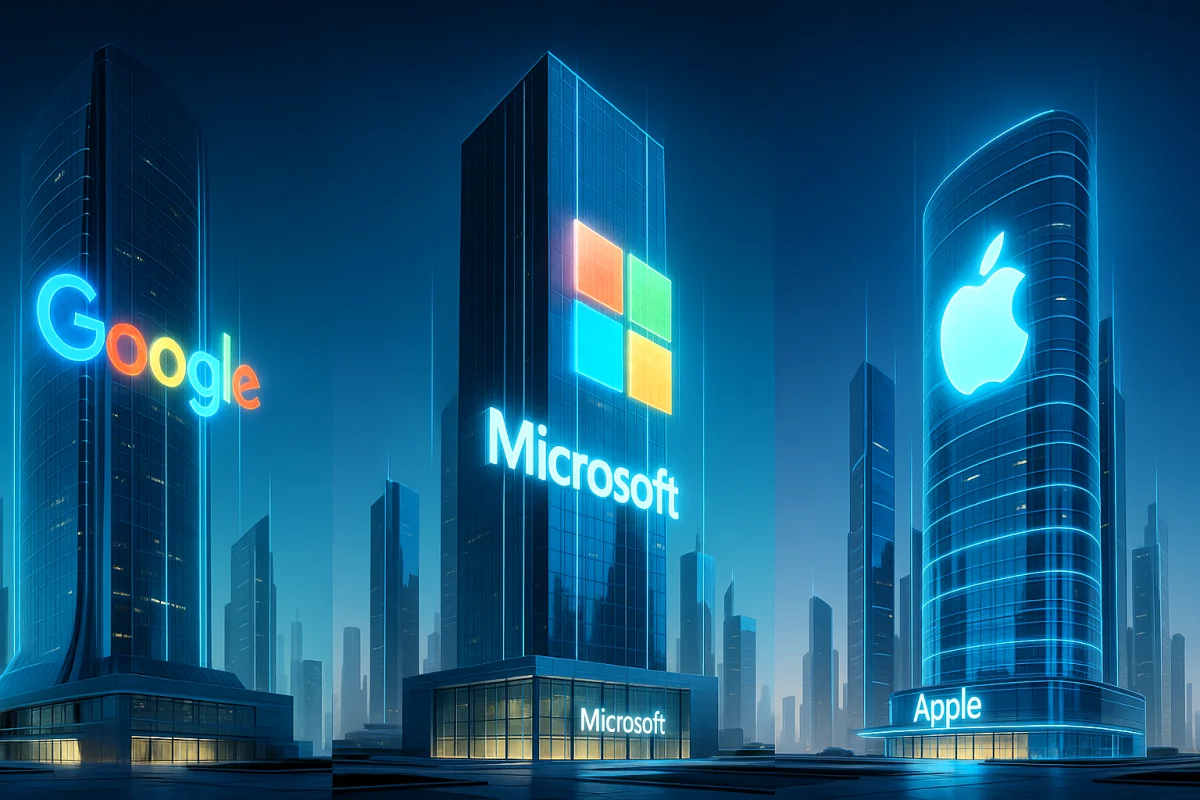 Tech Giants: Google, Microsoft, and Apple in 2025