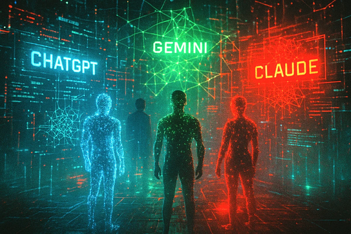 ChatGPT, Gemini და Claude: AI ბოტების ომი