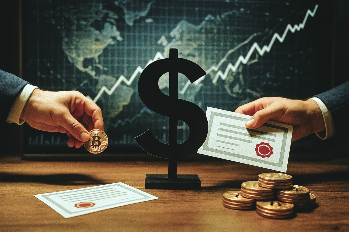 Corporate Buybacks and Crypto Assets — Global Capital Strategy Illustration Sora