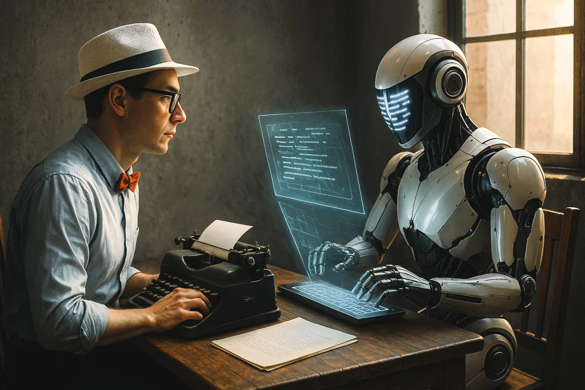 AI vs. Human: Who Can Write a Book Faster?