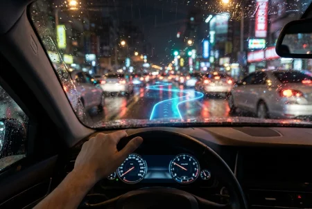 Digital guidance overlaying the physical world