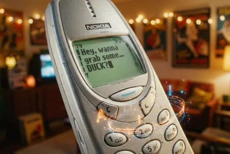 Retro-tech meets subtle digital intelligence