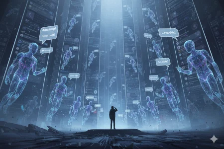 The “Dead Internet” Theory in Real Life