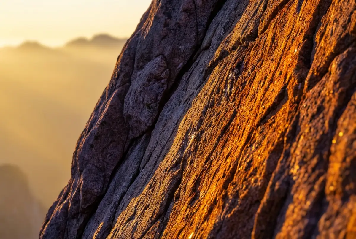 The Rocks That Turn Golden at Dawn: The Secret of the Sun’s Angle